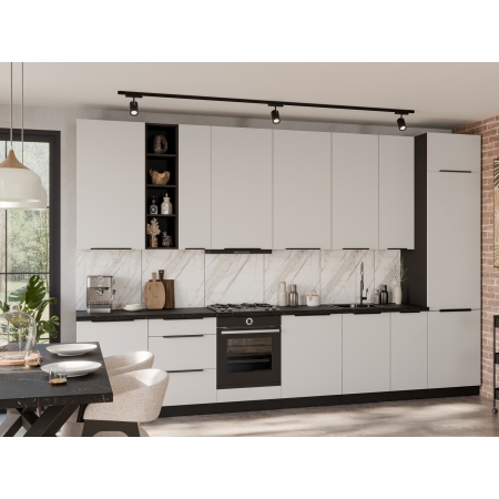 Front do zabudowy zmywarki 45 cm AURO ZM 713x 446 WH/BL antyfinger